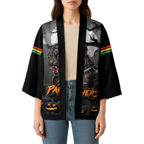 Custom Halloween Penrith Panthers Kimono Spooky Australia Mascot Rugby
