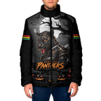 Custom Halloween Penrith Panthers Padded Jacket Spooky Australia Mascot Rugby
