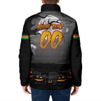 Custom Halloween Penrith Panthers Padded Jacket Spooky Australia Mascot Rugby
