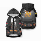 Custom Halloween Penrith Panthers Pet Hoodie Spooky Australia Mascot Rugby