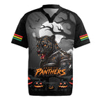 Custom Halloween Penrith Panthers Rugby Jersey Spooky Australia Mascot Rugby