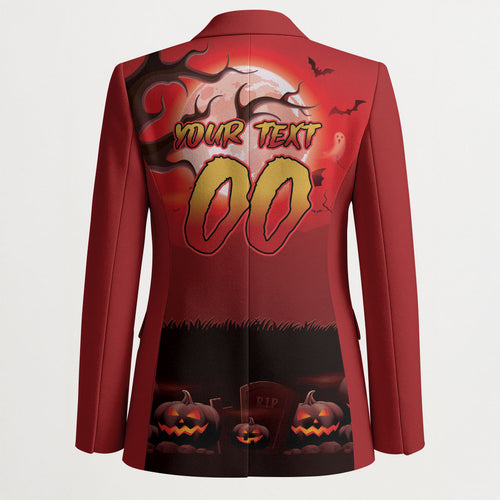 Custom Halloween Redcliffe Dolphins Blazer Spooky Australia Mascot Rugby