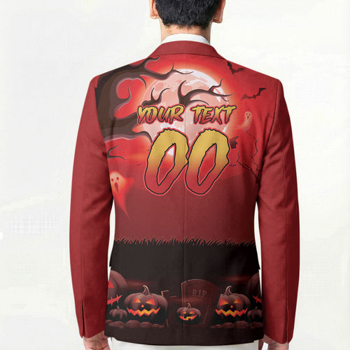 Custom Halloween Redcliffe Dolphins Blazer Spooky Australia Mascot Rugby