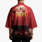 Custom Halloween Redcliffe Dolphins Kimono Spooky Australia Mascot Rugby