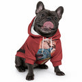 Custom Halloween Redcliffe Dolphins Pet Hoodie Spooky Australia Mascot Rugby