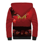 Custom Halloween Redcliffe Dolphins Sherpa Hoodie Spooky Australia Mascot Rugby