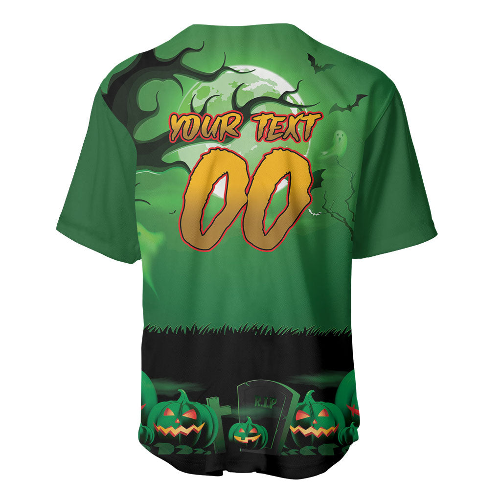 Custom Halloween South Sydney Rabbitohs Baseball Jersey Spooky Australia Mascot Rugby