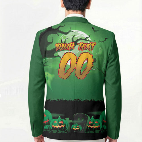 Custom Halloween South Sydney Rabbitohs Blazer Spooky Australia Mascot Rugby