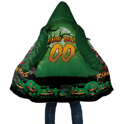 Custom Halloween South Sydney Rabbitohs Cloak Spooky Australia Mascot Rugby