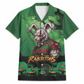 Custom Halloween South Sydney Rabbitohs Hawaiian Shirt Spooky Australia Mascot Rugby