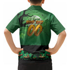 Custom Halloween South Sydney Rabbitohs Hawaiian Shirt Spooky Australia Mascot Rugby