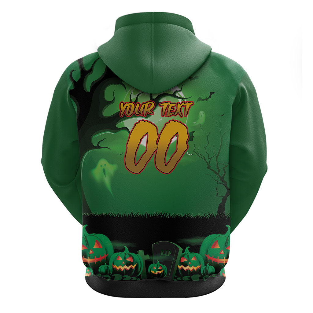 Custom Halloween South Sydney Rabbitohs Hoodie Spooky Australia Mascot Rugby