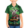 Custom Halloween South Sydney Rabbitohs Kid Hawaiian Shirt Spooky Australia Mascot Rugby