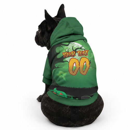 Custom Halloween South Sydney Rabbitohs Pet Hoodie Spooky Australia Mascot Rugby