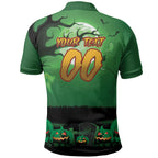 Custom Halloween South Sydney Rabbitohs Polo Shirt Spooky Australia Mascot Rugby