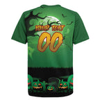 Custom Halloween South Sydney Rabbitohs Rugby Jersey Spooky Australia Mascot Rugby