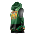 Custom Halloween South Sydney Rabbitohs Sleeveless Hoodie Spooky Australia Mascot Rugby