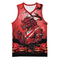 Custom Halloween St George Illawarra Dragons Basketball Jersey Spooky Australia Mascot Rugby