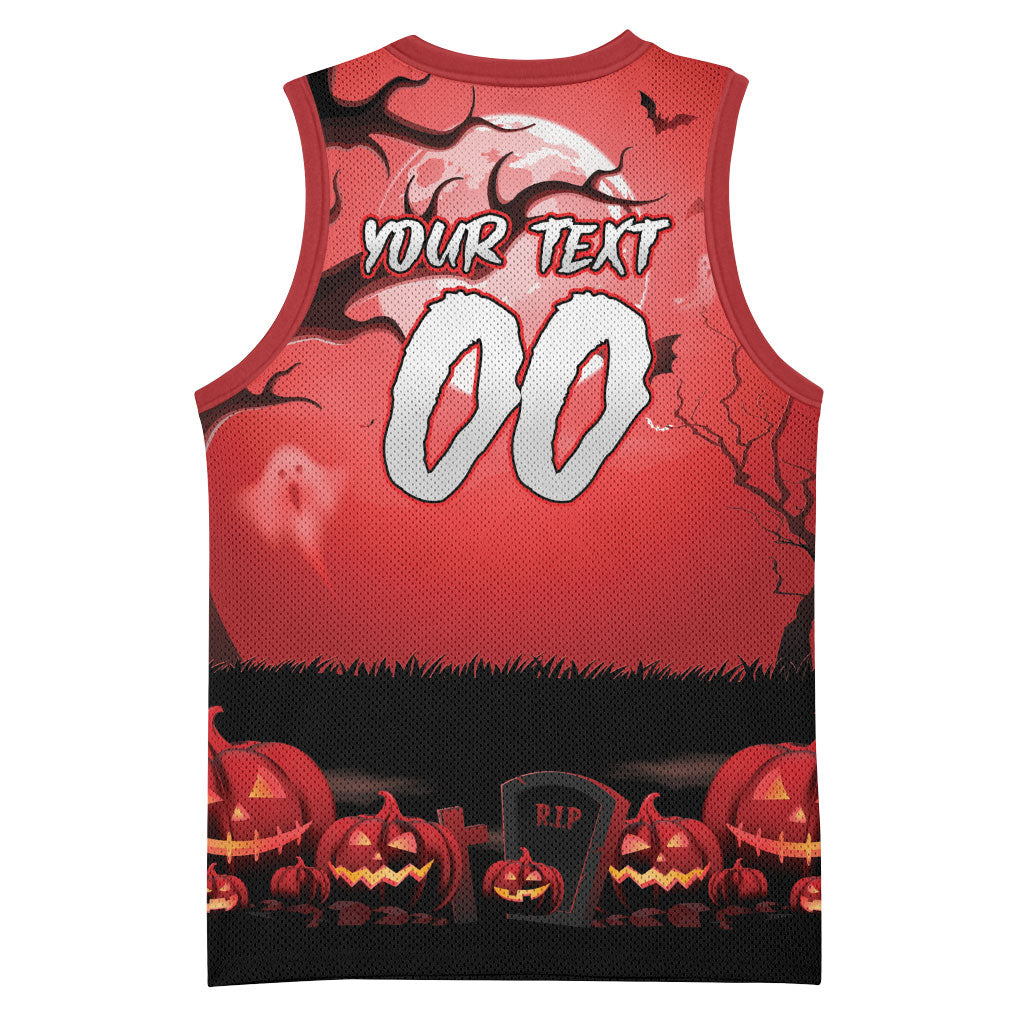 Custom Halloween St George Illawarra Dragons Basketball Jersey Spooky Australia Mascot Rugby
