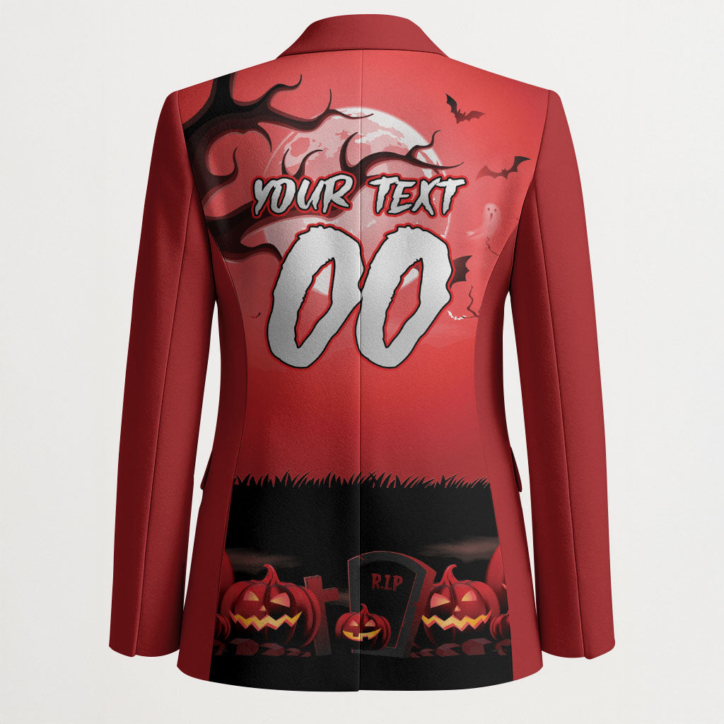 Custom Halloween St George Illawarra Dragons Blazer Spooky Australia Mascot Rugby