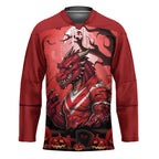 Custom Halloween St George Illawarra Dragons Hockey Jersey Spooky Australia Mascot Rugby