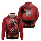 Custom Halloween St George Illawarra Dragons Hoodie Spooky Australia Mascot Rugby