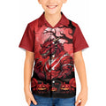 Custom Halloween St George Illawarra Dragons Kid Hawaiian Shirt Spooky Australia Mascot Rugby