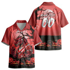 Custom Halloween St George Illawarra Dragons Kid Hawaiian Shirt Spooky Australia Mascot Rugby