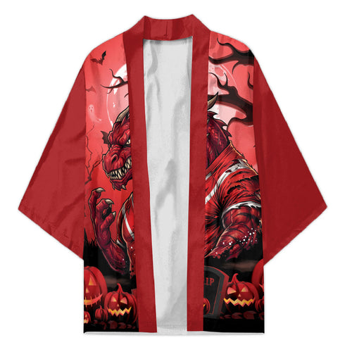 Custom Halloween St George Illawarra Dragons Kimono Spooky Australia Mascot Rugby