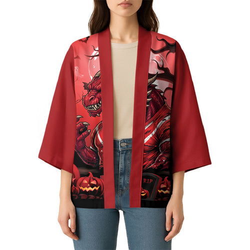 Custom Halloween St George Illawarra Dragons Kimono Spooky Australia Mascot Rugby