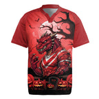 Custom Halloween St George Illawarra Dragons Rugby Jersey Spooky Australia Mascot Rugby