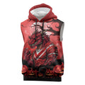 Custom Halloween St George Illawarra Dragons Sleeveless Hoodie Spooky Australia Mascot Rugby