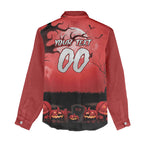 Custom Halloween St George Illawarra Dragons Women Casual Shirt Spooky Australia Mascot Rugby