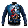Custom Halloween Sydney Roosters Baseball Jacket Spooky Australia Mascot Rugby
