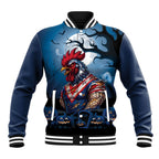 Custom Halloween Sydney Roosters Baseball Jacket Spooky Australia Mascot Rugby