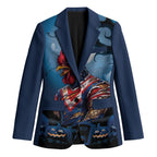 Custom Halloween Sydney Roosters Blazer Spooky Australia Mascot Rugby