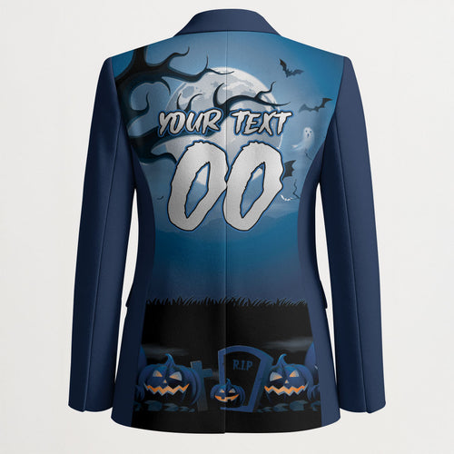 Custom Halloween Sydney Roosters Blazer Spooky Australia Mascot Rugby