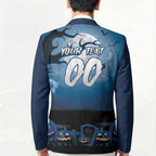 Custom Halloween Sydney Roosters Blazer Spooky Australia Mascot Rugby