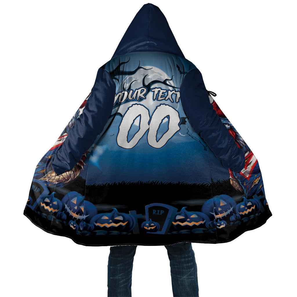 Custom Halloween Sydney Roosters Cloak Spooky Australia Mascot Rugby