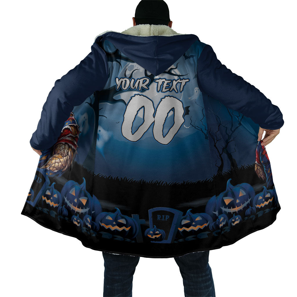 Custom Halloween Sydney Roosters Cloak Spooky Australia Mascot Rugby
