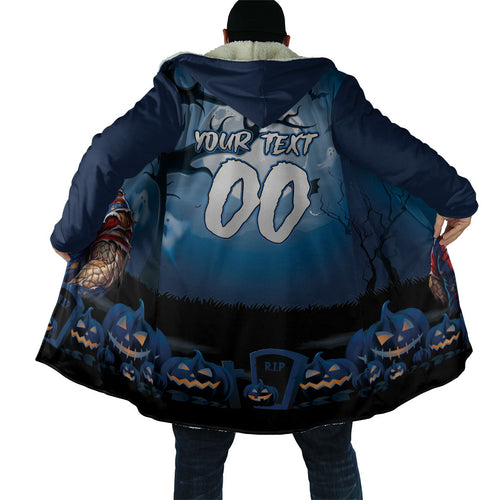 Custom Halloween Sydney Roosters Cloak Spooky Australia Mascot Rugby