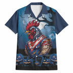 Custom Halloween Sydney Roosters Hawaiian Shirt Spooky Australia Mascot Rugby