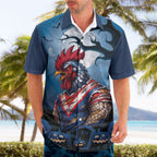 Custom Halloween Sydney Roosters Hawaiian Shirt Spooky Australia Mascot Rugby
