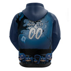 Custom Halloween Sydney Roosters Hoodie Spooky Australia Mascot Rugby