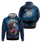 Custom Halloween Sydney Roosters Hoodie Spooky Australia Mascot Rugby