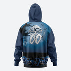 Custom Halloween Sydney Roosters Hoodie Spooky Australia Mascot Rugby