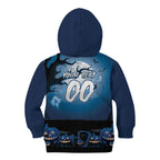 Custom Halloween Sydney Roosters Kid Hoodie Spooky Australia Mascot Rugby