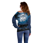 Custom Halloween Sydney Roosters Off Shoulder Sweater Spooky Australia Mascot Rugby