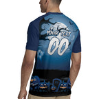 Custom Halloween Sydney Roosters Rugby Jersey Spooky Australia Mascot Rugby