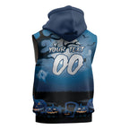 Custom Halloween Sydney Roosters Sleeveless Hoodie Spooky Australia Mascot Rugby